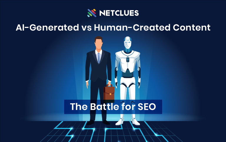 AI-Generated vs Human-Created Content - The Battle for SEO
                                             AI-Generated vs Human-Created Content - The Battle for SEO