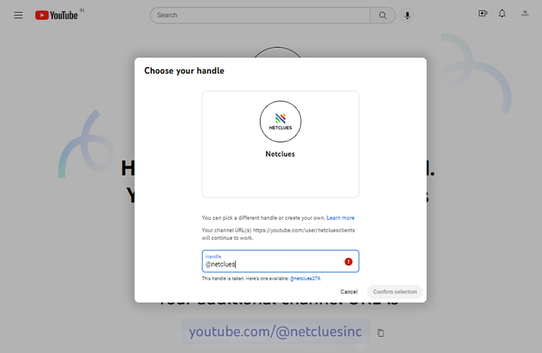 Youtube Handle Not Available Youtube Handle Not Available